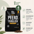Hypoallergenes Hundefutter mit PFERD – Monoprotein | 4 kg