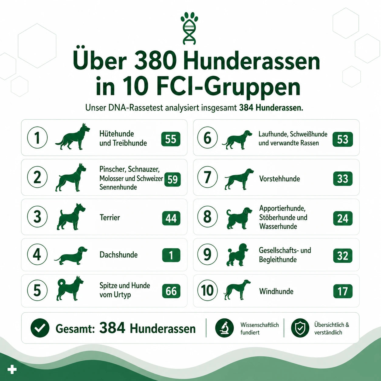 DNA Hunderassenbestimmung